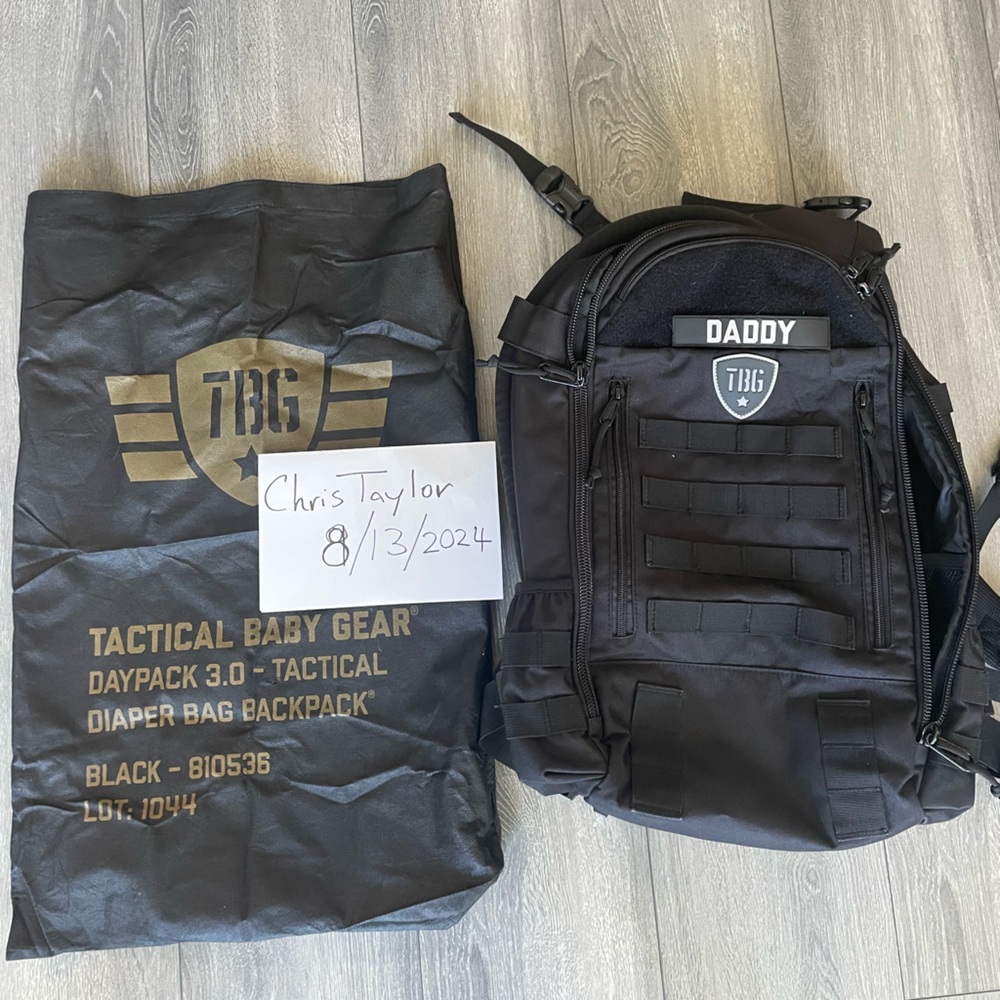 COPY - Tactical Baby Gear Diaper Bag Backpack Set